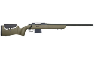 MOSSBERG MVP LR 6.5 Creedmoor 22″ Fluted Barrel 1x 10Rd Mag Adjustable Comb OD Green Bolt Action Rifle (27784)